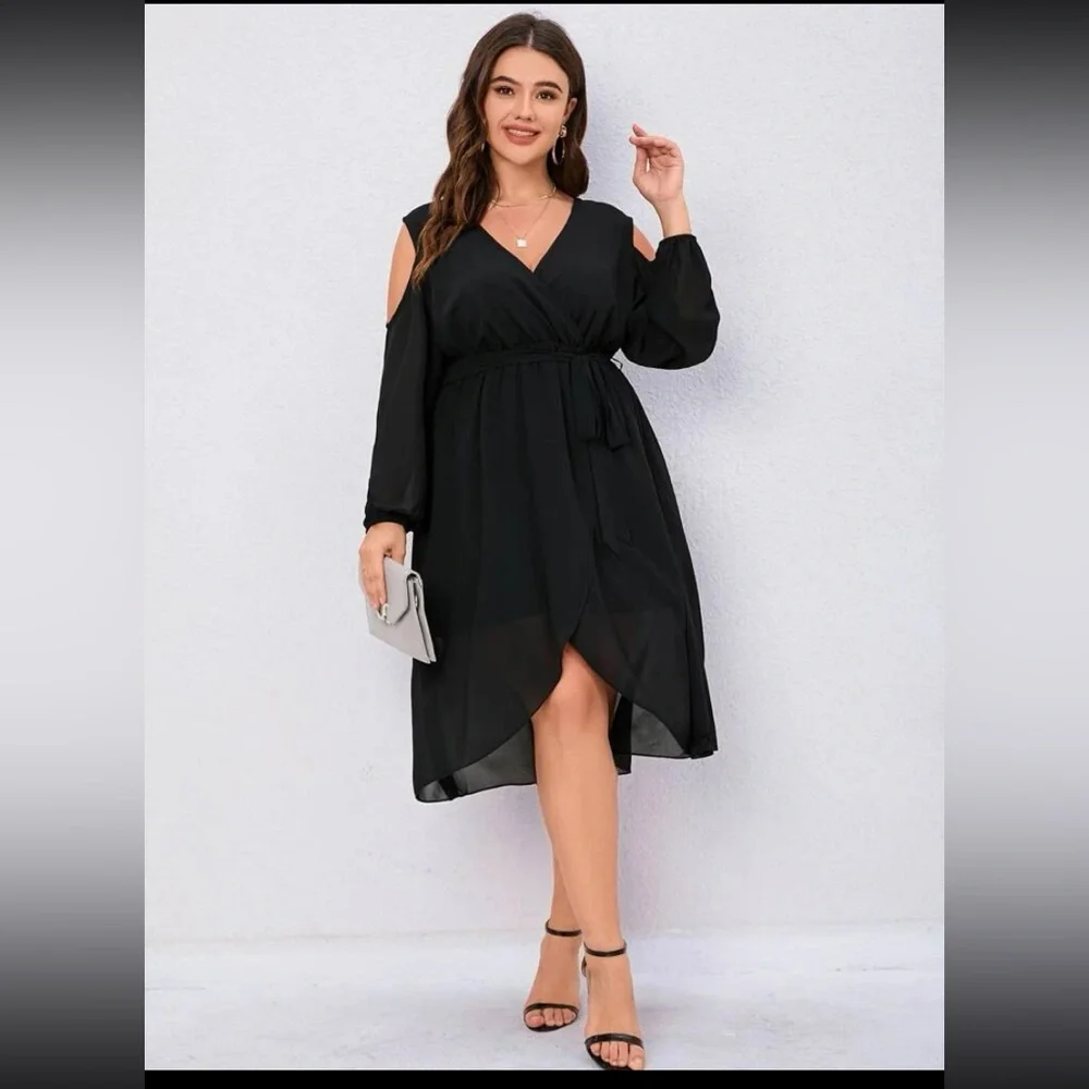 SHEIN Black Dress 2X‎